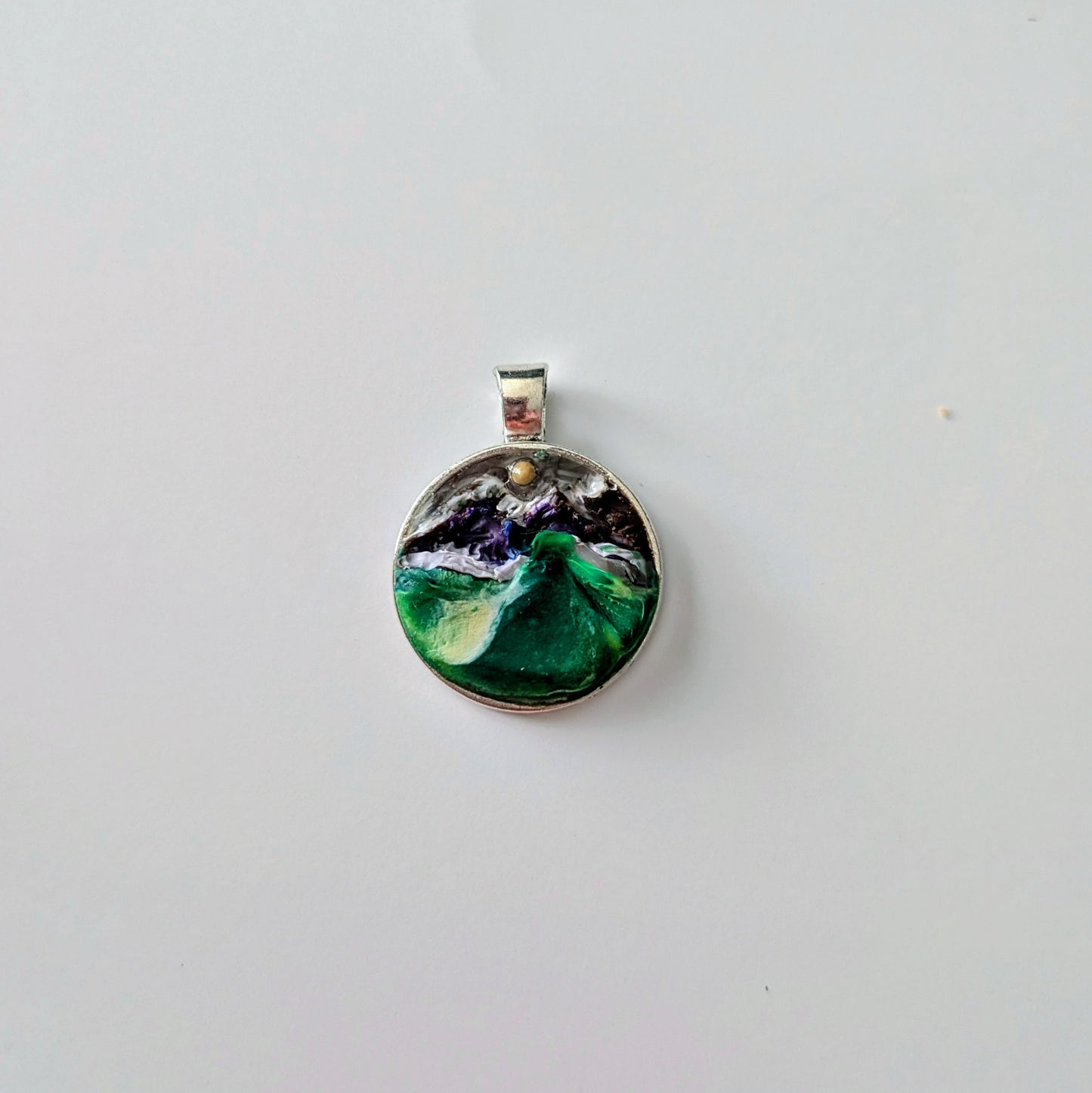 Large Mustard Seed Pendants (Silver)