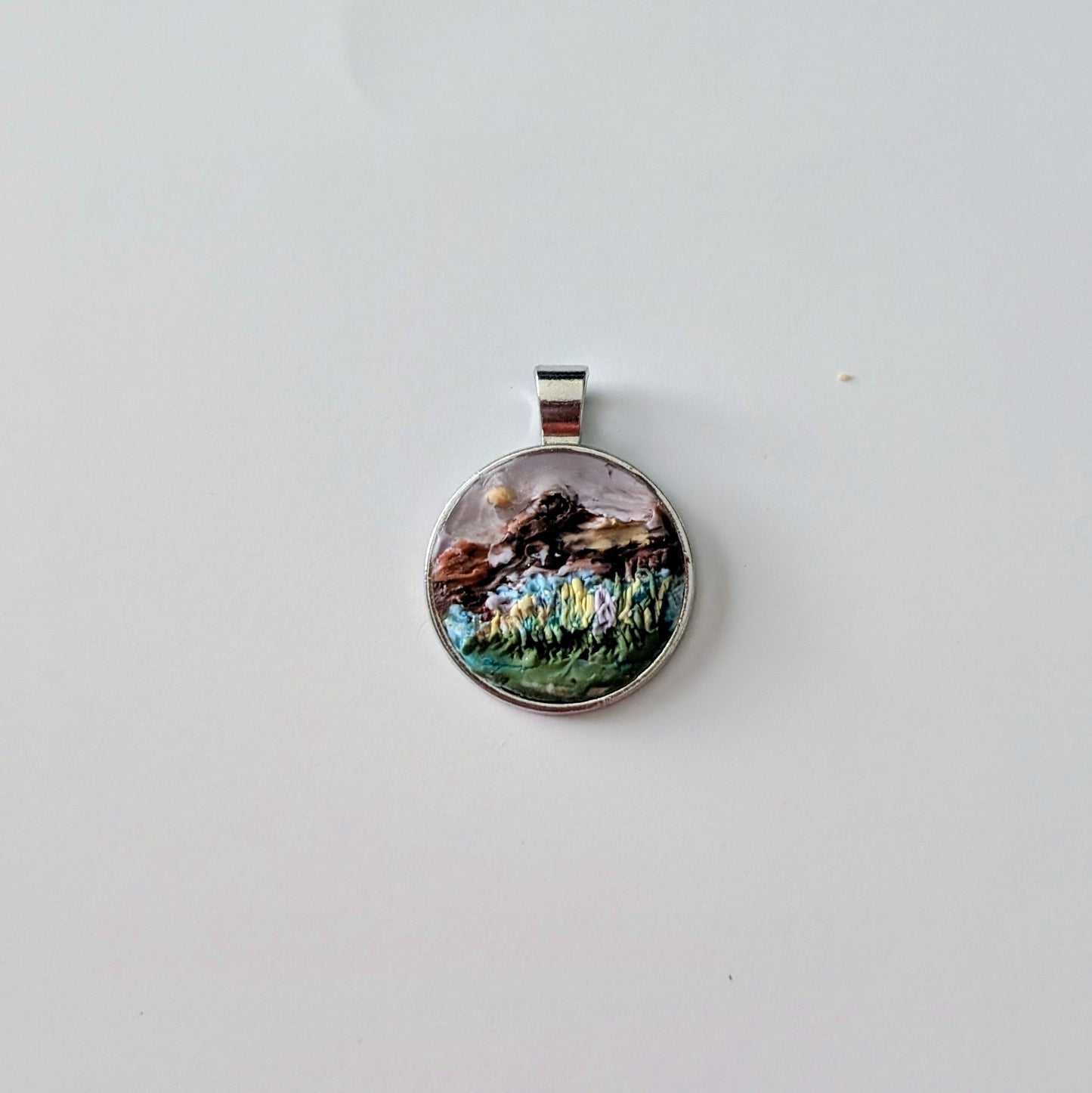 Large Mustard Seed Pendants (Silver)