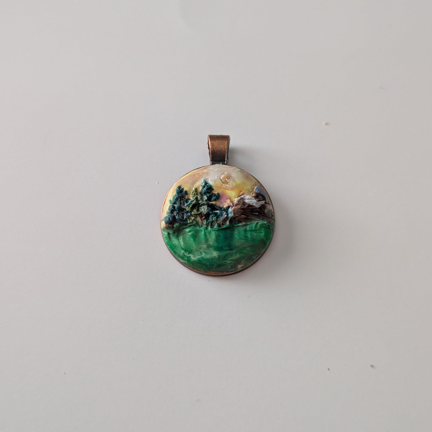 Large Mustard Seed Pendants (Bronze)