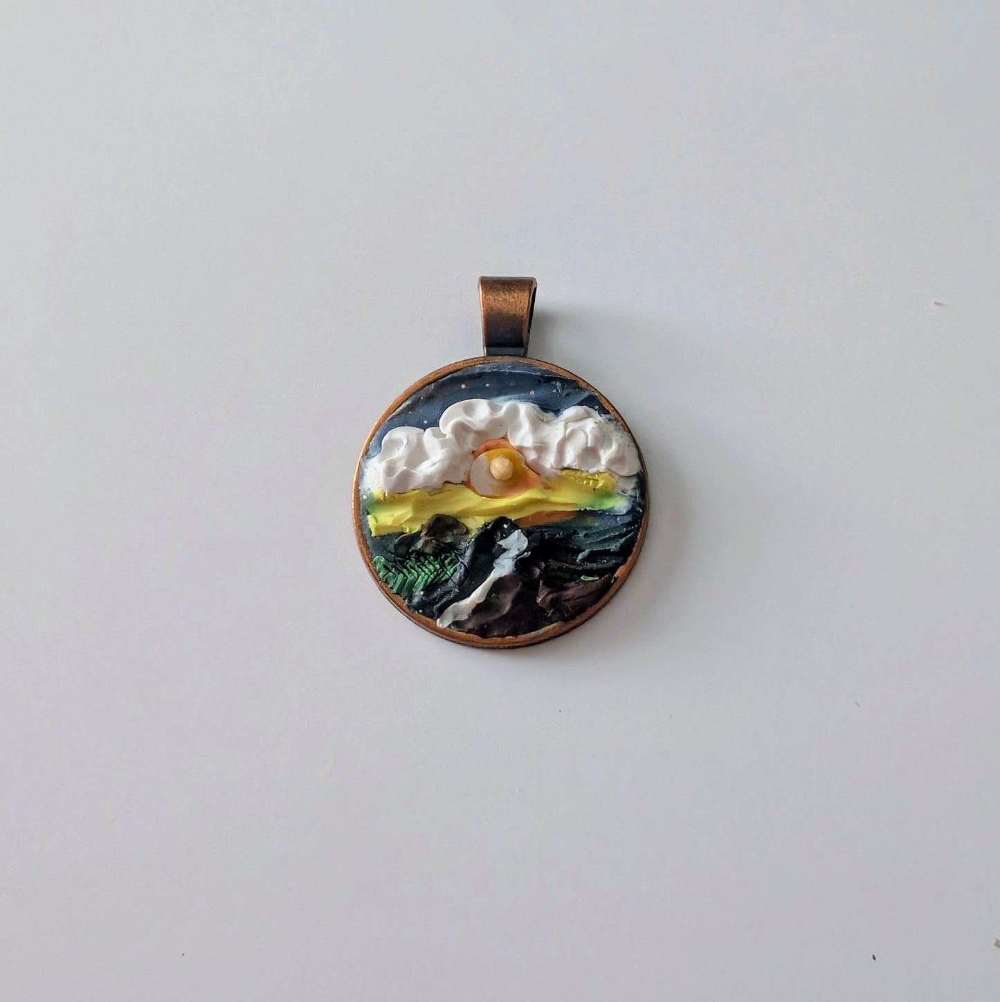 Large Mustard Seed Pendants (Bronze)