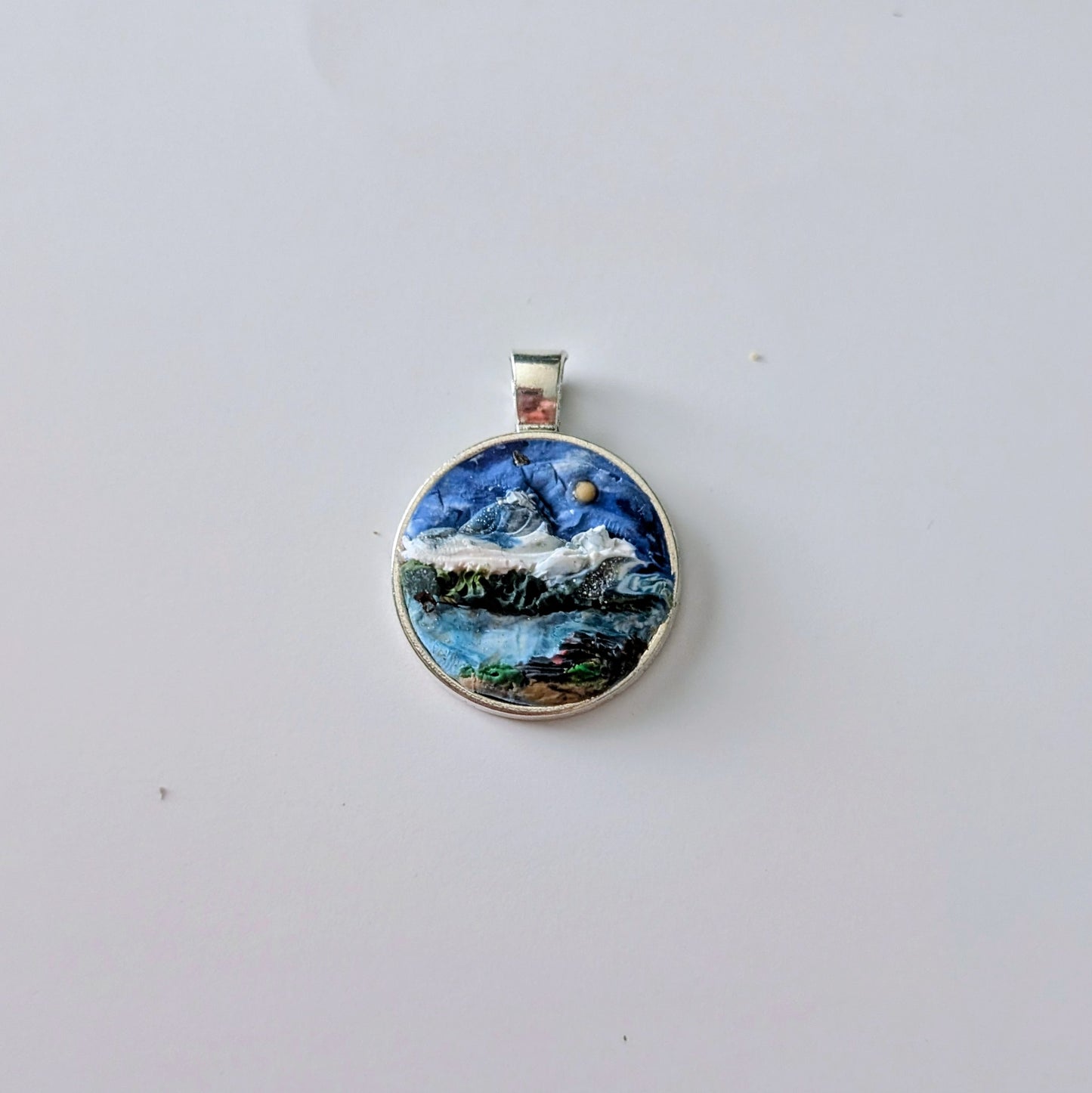 Large Mustard Seed Pendants (Silver)