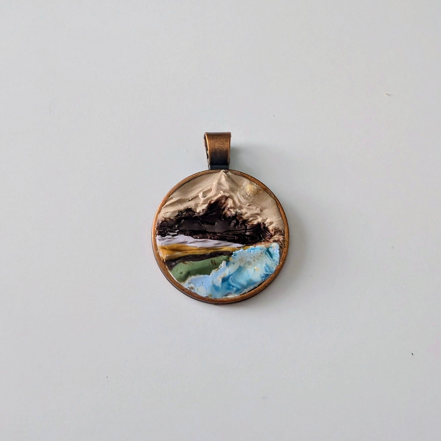 Large Mustard Seed Pendants (Bronze)