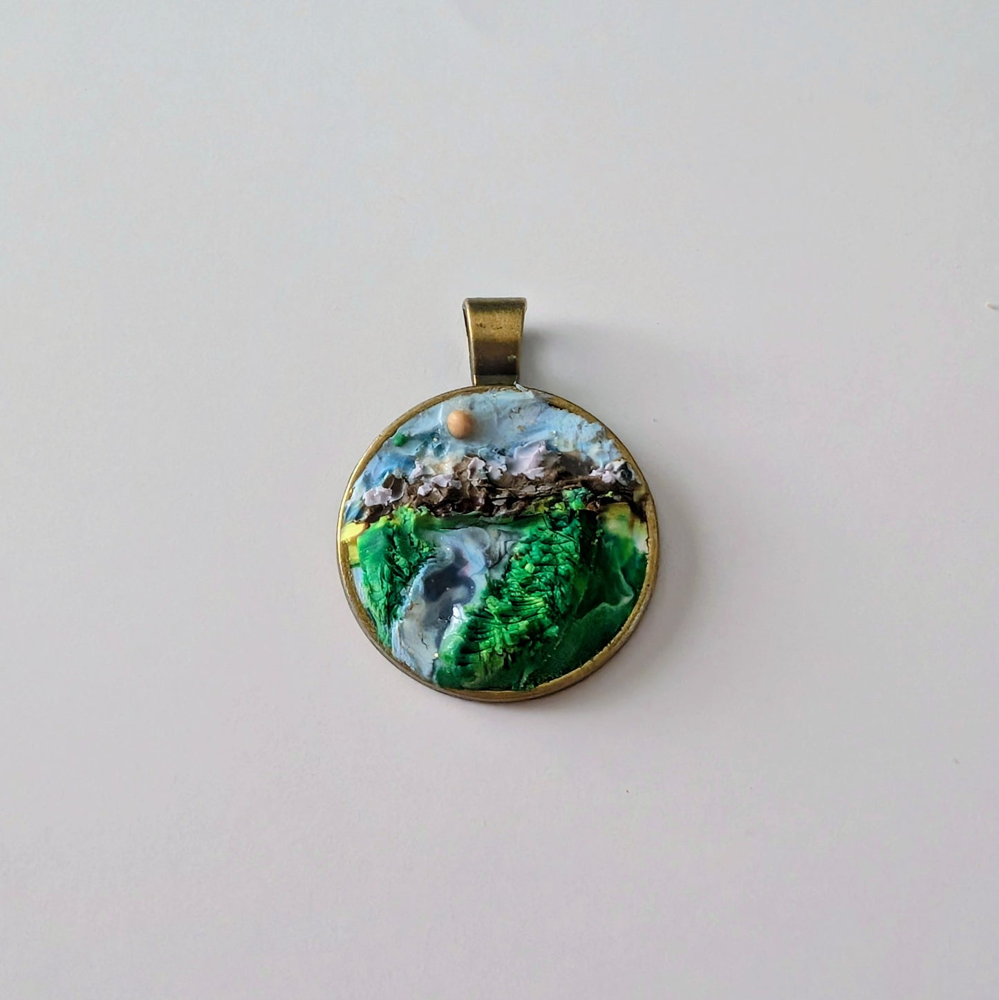 Large Mustard Seed Pendants (Bronze)