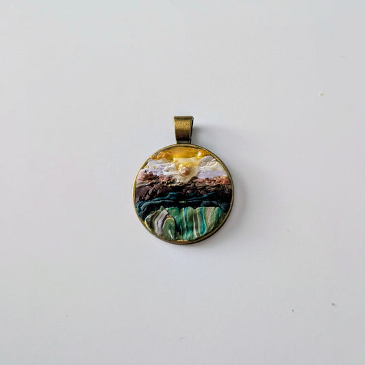 Large Mustard Seed Pendants (Bronze)