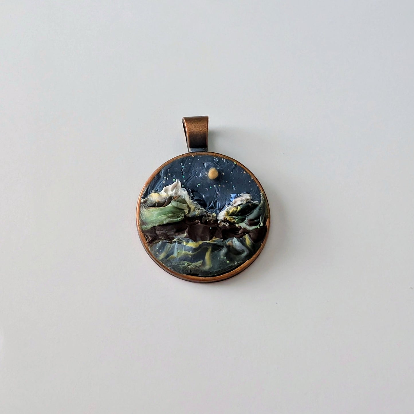 Large Mustard Seed Pendants (Bronze)